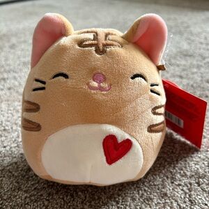 Squishmallows 5 Inch Valentines Cat